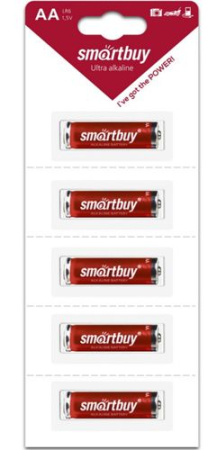 Батарейка - элемент питания SMARTBUY AA/LR6/5B