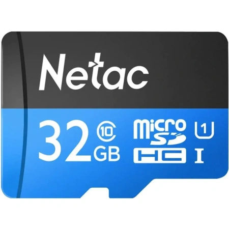 Карта памяти MicroSDHC 32GB Netac P500 Standard NT02P500STN-032G-S