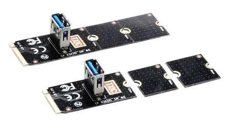 Адаптер - переходник M.2 - USB3.0, черный