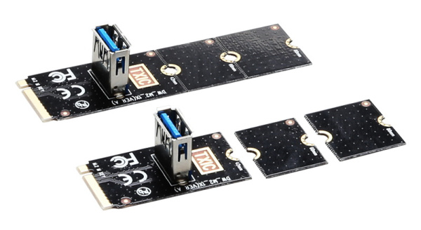 Адаптер - переходник M.2 - USB3.0, черный