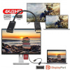 Адаптер - переходник DisplayPort - HDMI 4K, черный