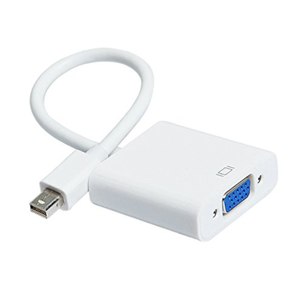 Адаптер - переходник Mini DisplayPort - VGA, белый