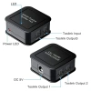 Цифровой аудио разветвитель - сплиттер 1x3 оптический (Toslink/SPDIF) MINI, черный