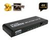 Адаптер - разветвитель - сплиттер 1×4 HDMI PRO, UltraHD 4K, активный, черный