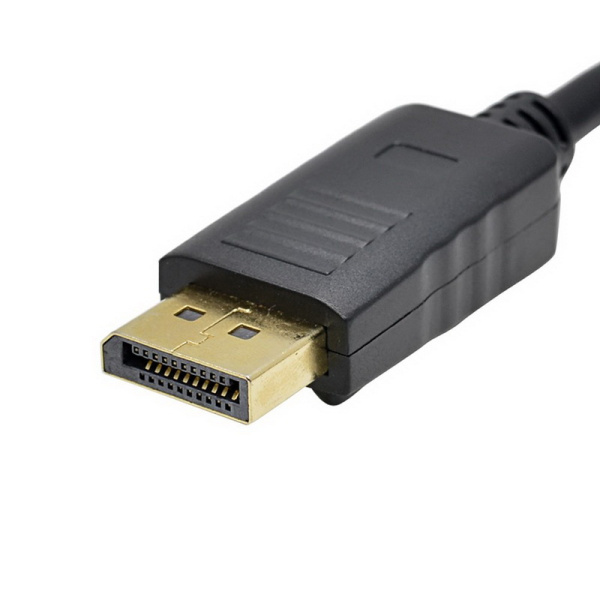 Адаптер - переходник DisplayPort - VGA, черный