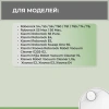 Набор аксессуаров Medium для робота-пылесоса Roborock S5 Max, основная щетка с роликами, белые боковые щетки