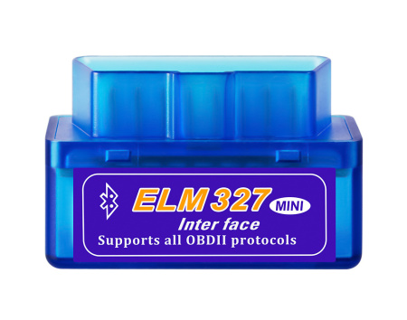 Автосканер ELM327 OBD2 v2.1 - aдаптер OBDII ver2.1, Bluetooth v5.1, синий