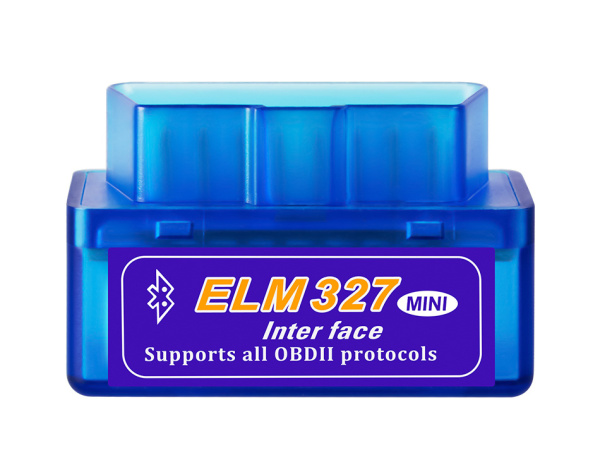 Автосканер ELM327 OBD2 v2.1 - aдаптер OBDII ver2.1, Bluetooth v5.1, синий