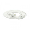 Сетевой кабель - витая пара - патчкорд RJ45 (LAN) CAT-5E, 25 метров, белый