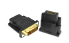 Адаптер - переходник DVI - HDMI, папа-мама, черный