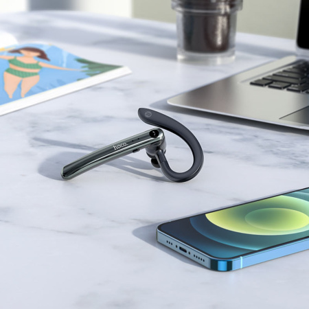 Беспроводная Bluetooth-гарнитура HOCO S19, металлик
