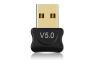Адаптер USB2.0 - Bluetooth v5.0, черный