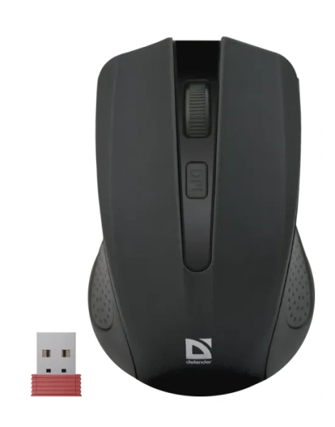 Мышь беспроводная оптическая Defender ACCURA MM-935 BLACK, черный