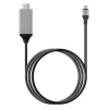 Кабель USB3.1 Type-C - HDMI, UltraHD 4K, 2 метра, черный