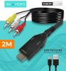 Кабель - переходник RCA (AV) на HDMI ver.02, черный