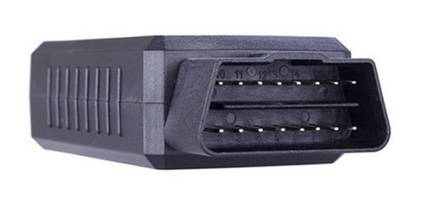 Автосканер ELM327 OBD2 v1.5 - aдаптер OBDII ver1.5, Bluetooth v5.1, с индикацией работы, черный