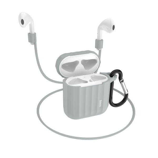 Чехол HOCO WB10 для наушников APs1/2 силиконовый, серый