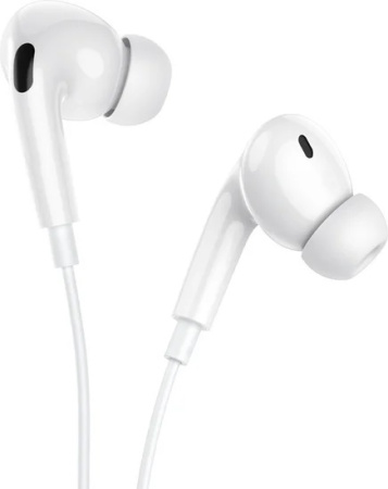 Наушники с микрофоном HOCO M101 Pro, Type-C, белый