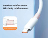 Зарядный USB дата-кабель Type-C для сверхбыстрой зарядки, 10A, 1 метр, белый