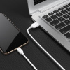 Зарядный USB дата кабель BOROFONE BX14 Lightning, 2.4A, 3м, белый