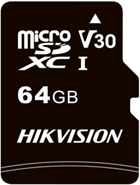 Карта памяти MicroSDXS 64GB HIKVISION HS-TF-C1(STD) ZAZ01X00 OD, класс 10