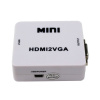 Адаптер - переходник HDMI на VGA, белый