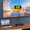 Контроллер видеостены HDMI 4K UltraHD на 4 экрана 2x2, RS232, SPDIF/Toslink, jack 3.5мм (AUX), пульт ДУ