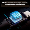 Кабель USB5.0 Type-C чип E-Marker, 16K 60Гц, PD 240W (48V/5A), 80 Гбит/с, оплетка, поддержка Thunderbolt 3/4/5, 1.5 метра