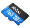 Карта памяти MicroSDHC 16GB Netac P500 Standard (NT02P500STN-016G-S), U1, класс 10