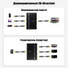 Переключатель-разветвитель (свитч-сплиттер) DisplayPort v1.4 – 3×1 Bi-Direction 8K 30Гц / 4K 144Гц, черный