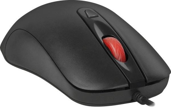 Мышь проводная оптическая Defender Omega MB-522, 500-1600dpi, черный