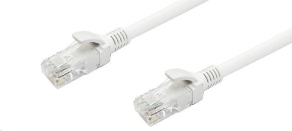Сетевой кабель - витая пара - RJ45 (LAN) патчкорд UTP CAT-6, 40 метров, белый
