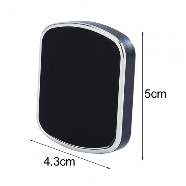 Автомобильный магнитный держатель для телефона на панель MOD04 (наклеиваемый), черный