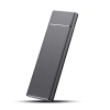 Внешний корпус - бокс для жесткого диска SSD M.2 NVME - USB-C/USB-С, алюминий, черный