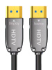 Кабель оптический HDMI v2.2 UltraHD 16K 60Гц / 8K 120Гц / 4K 144Гц, поддержка HDR, ARC, 96 Гбит/с, 50 метров, черный