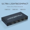 Адаптер - переключатель - свитч 3×1 HDMI 2.1 UltraHD 8K 60Гц, HDCP 2.3, пульт ДУ, активный, черный