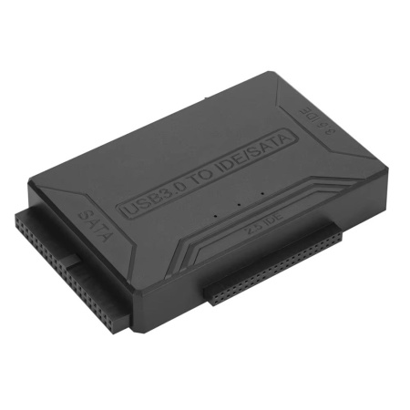 Адаптер - переходник - кабель USB3.0 - IDE/SATA для жесткого диска SSD/HDD 2.5″/3.5″, ver.02, черный
