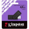 Флешка 64GB Kingston DataTraveler Exodia S (DTXS/64GB), USB3.0, черный