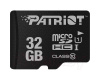 Карта памяти MicroSDHC 32Gb Patriot LX (PSF32GMDC10), класс 10