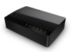 Сетевой хаб - коммутатор LAN - разветвитель RJ45 на 5 портов 10/100/1000 Мбит/с SG105M, черный