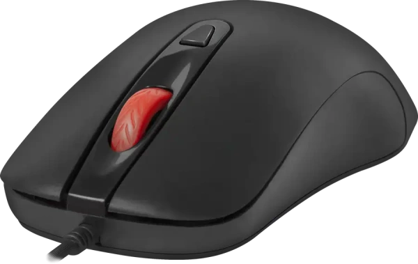 Мышь проводная оптическая Defender Omega MB-522, 500-1600dpi, черный