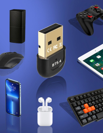 Адаптер USB2.0 - Bluetooth v5.4, ver.01