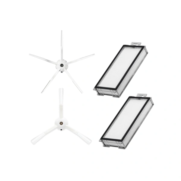 Набор аксессуаров Mini 1 для робота-пылесоса Roborock Q7+, белые боковые щетки