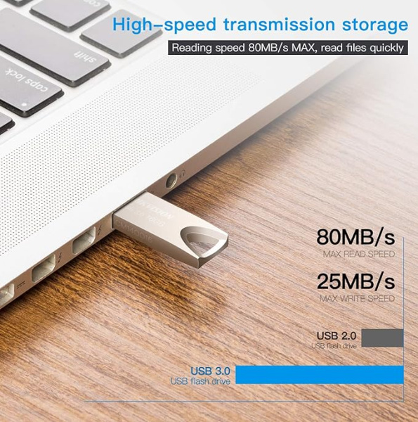 Флешка 64GB HIKVISION HS-USB-M200 U3, USB3.0, серебристый