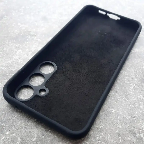 Чехол - бампер для SAMSUNG A55, Bingo Silicone Case, черный