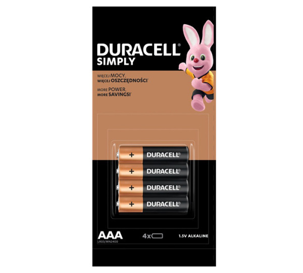 Батарейка - элемент питания DURACELL ААА/LR03 MN2400