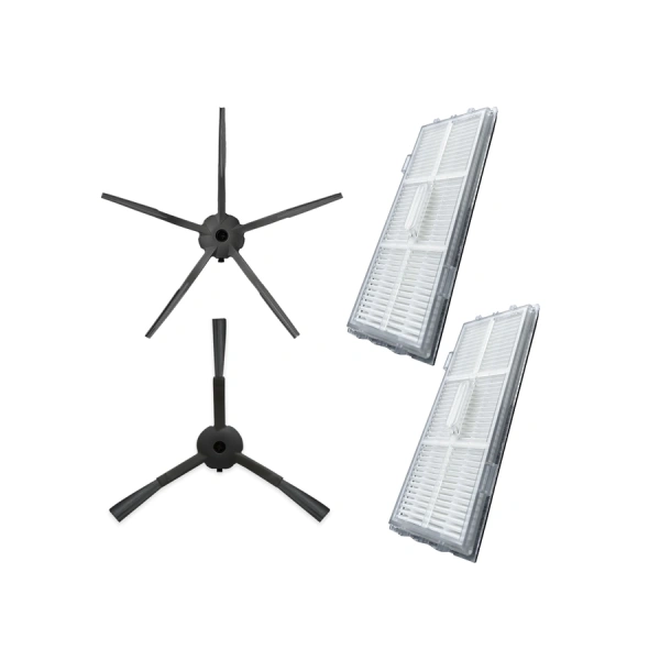 Набор аксессуаров Mini 1 для робота-пылесоса Roborock S7, черные боковые щетки