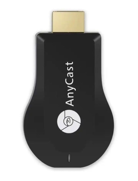 Адаптер - донгл - HDMI WiFi-приемник Anycast M100 4K для подключения смартфона к телевизору, однодиапазонный - 2.4GHz, черный
