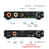 Адаптер - переходник, аудио-преобразователь PRO с оптики (Toslink/SPDIF) на jack 3.5mm (AUX), RCA, c USB для ПК или ноутбука, черный