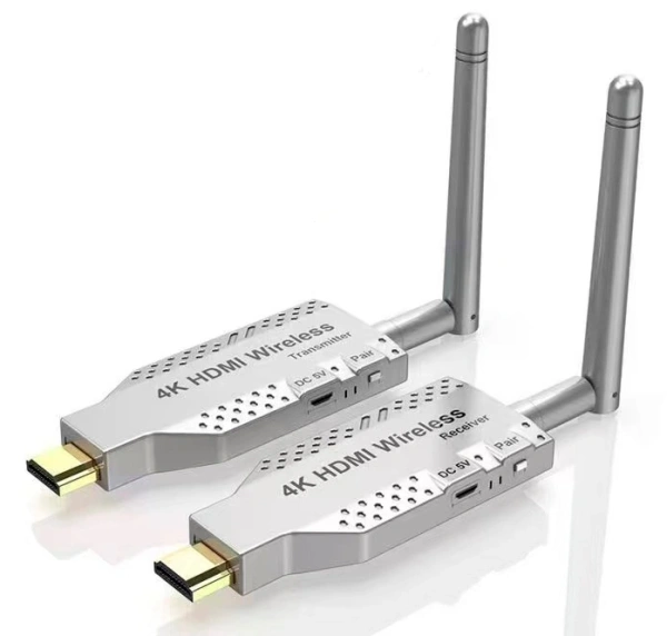 Удлинитель сигнала HDMI по Wi-Fi до 50 метров, активный, UltraHD 4K, комплект